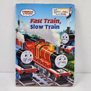 Board Book - Kids Book - Fast Train Slow Train